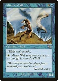 Mirror Wall - Judgment - Magic: The Gathering card