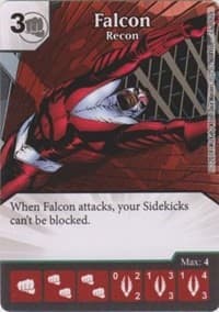 Falcon - Recon - The Uncanny X-Men - Dice Masters card