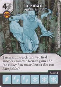 Iceman - Mister Friese - The Uncanny X-Men - Dice Masters card