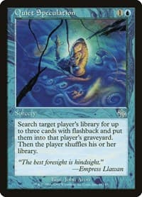 Quiet Speculation - Judgment - Magic: The Gathering card