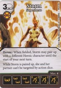 Storm - Superhero - The Uncanny X-Men - Dice Masters card
