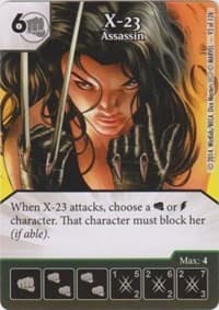 X-23 - Assassin - The Uncanny X-Men - Dice Masters card
