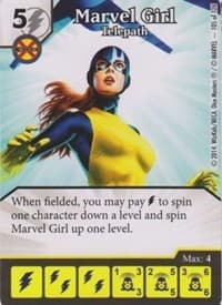 Marvel Girl - Telepath - The Uncanny X-Men - Dice Masters card