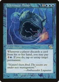 Telekinetic Bonds - Judgment - Magic: The Gathering card