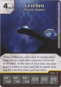Cerebro - Mutant Hunter - The Uncanny X-Men - Dice Masters card