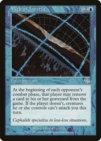 Web of Inertia - Judgment - Magic: The Gathering card
