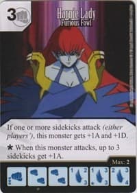 Harpie Lady - Furious Fowl - Yu-Gi-Oh! Series One - Dice Masters card