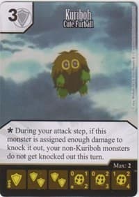 Kuriboh - Cute Furball - Yu-Gi-Oh! Series One - Dice Masters card