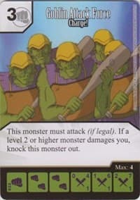 Goblin Attack Force - Charge! - Yu-Gi-Oh! Series One - Dice Masters card