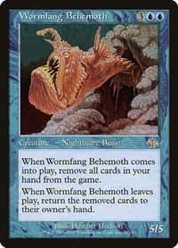 Wormfang Behemoth - Judgment - Magic: The Gathering card