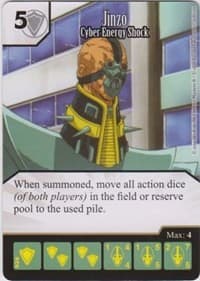 Jinzo - Cyber Energy Shock - Yu-Gi-Oh! Series One - Dice Masters card