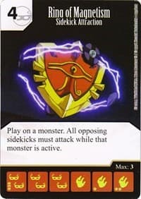 Ring of Magnetism - Sidekick Attraction - Yu-Gi-Oh! Series One - Dice Masters card