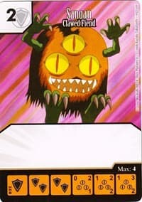 Sangan - Clawed Fiend - Yu-Gi-Oh! Series One - Dice Masters card