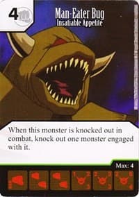 Man-Eater Bug - Insatiable Appetite - Yu-Gi-Oh! Series One - Dice Masters card