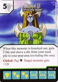 Mystical Elf - Everlasting Support - Yu-Gi-Oh! Series One - Dice Masters card