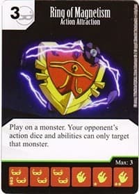 Ring of Magnetism - Action Attraction - Yu-Gi-Oh! Series One - Dice Masters card