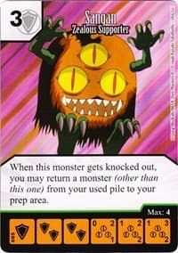 Sangan - Zealous Supporter - Yu-Gi-Oh! Series One - Dice Masters card