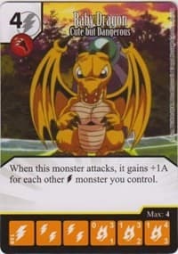 Baby Dragon - Cute but Dangerous - Yu-Gi-Oh! Series One - Dice Masters card