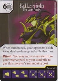 Black Luster Soldier - Fearsome Fighter - Yu-Gi-Oh! Series One - Dice Masters card