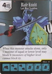 Blade Knight - Last Man Standing - Yu-Gi-Oh! Series One - Dice Masters card