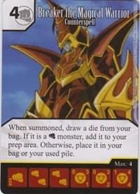 Breaker the Magical Warrior - Counterspell - Yu-Gi-Oh! Series One - Dice Masters card