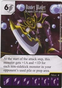 Buster Blader - Dragon Executioner - Yu-Gi-Oh! Series One - Dice Masters card