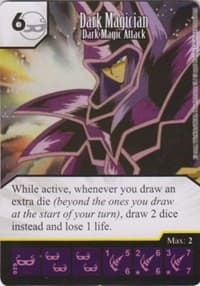 Dark Magician - Dark Magic Attack - Yu-Gi-Oh! Series One - Dice Masters card