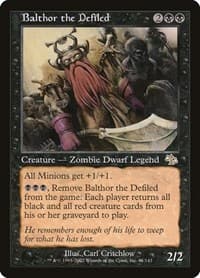 Balthor the Defiled - Judgment - Magic: The Gathering card