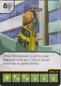Jinzo - Trap Destroyer - Yu-Gi-Oh! Series One - Dice Masters card