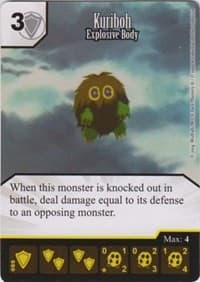 Kuriboh - Explosive Body - Yu-Gi-Oh! Series One - Dice Masters card