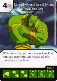 La Jinn the Mystical Genie of the Lamp - The Power of the Lamp - Yu-Gi-Oh! Series One - Dice Masters card