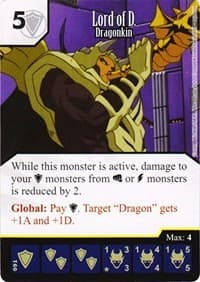Lord of D. - Dragonkin - Yu-Gi-Oh! Series One - Dice Masters card