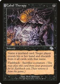 Cabal Therapy - Judgment - Magic: The Gathering card