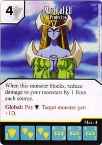 Mystical Elf - Protector - Yu-Gi-Oh! Series One - Dice Masters card