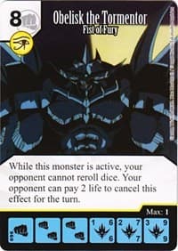 Obelisk the Tormentor - Fist of Fury - Yu-Gi-Oh! Series One - Dice Masters card