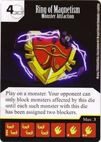 Ring of Magnetism - Monster Attraction - Yu-Gi-Oh! Series One - Dice Masters card