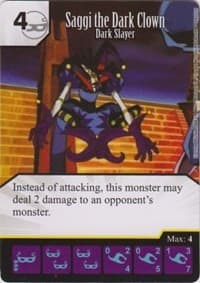 Saggi the Dark Clown - Dark Slayer - Yu-Gi-Oh! Series One - Dice Masters card