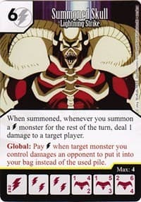 Summoned Skull - Lightning Strike - Yu-Gi-Oh! Series One - Dice Masters card