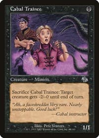 Cabal Trainee - Judgment - Magic: The Gathering card
