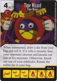 Time Wizard - Time Magic - Yu-Gi-Oh! Series One - Dice Masters card