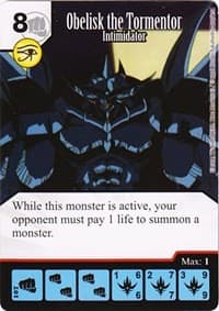 Obelisk the Tormentor - Intimidator - Yu-Gi-Oh! Series One - Dice Masters card