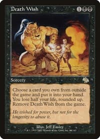 Death Wish - Judgment - Magic: The Gathering card