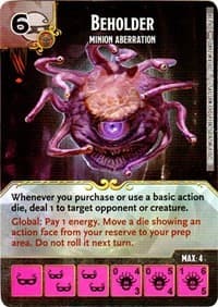 Beholder - Minion Aberration - D&D: Battle for Faerun - Dice Masters card