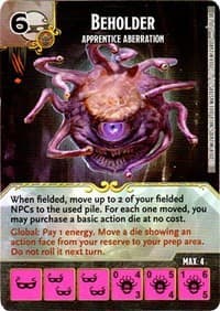 Beholder - Apprentice Aberration - D&D: Battle for Faerun - Dice Masters card