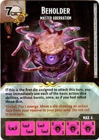 Beholder - Master Aberration - D&D: Battle for Faerun - Dice Masters card