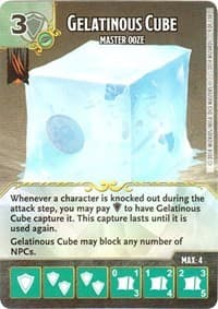 Gelatinous Cube - Master Ooze - D&D: Battle for Faerun - Dice Masters card