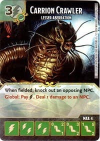 Carrion Crawler - Lesser Aberration - D&D: Battle for Faerun - Dice Masters card