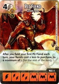 Pit Fiend - Lesser Fiend - D&D: Battle for Faerun - Dice Masters card