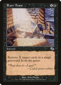 Rats' Feast - Judgment - Magic: The Gathering card