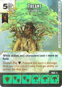 Treant - Lesser Beast - D&D: Battle for Faerun - Dice Masters card